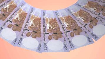 20 Polished Looping Design Franc Curency of Rwanda video