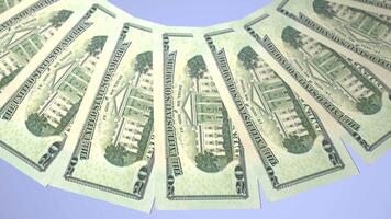 AH Harmonized Looping Design 20 Dollars Curency of United states video