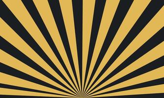 Horizontal background of light rays in a semicircle for the design of an advert vector