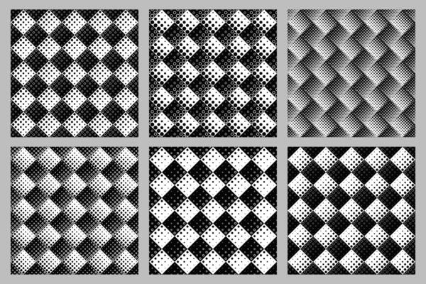 Abstract geometrical circle pattern background design set