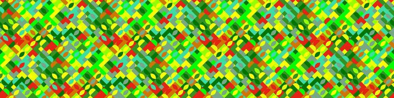 Abstract seamless geometrical mosaic pattern background design vector
