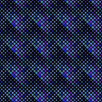 Geometrical royal blue seamless diagonal square pattern background vector