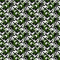 Seamless geometrical diagonal mosaic pattern background - repetitive design with three colors vector