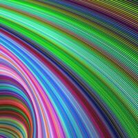 Striped vortex - colorful fractal background vector