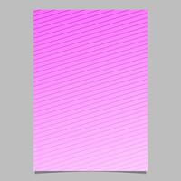Stripe page background - pink gradient abstract brochure template vector