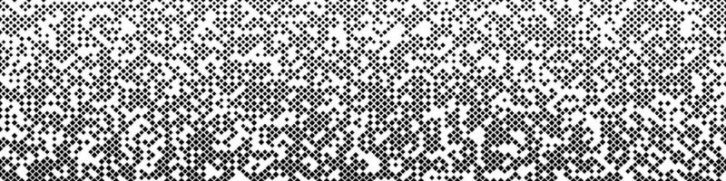 Abstract wide monochrome diagonal square pattern background vector