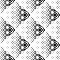 Seamless circle pattern background design - abstract monochrome graphic vector