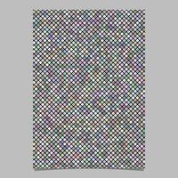 Brochure background with colorful squares vector