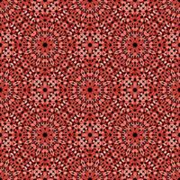 Seamless geometrical oriental abstract mosaic pattern background vector