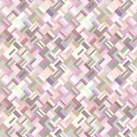 Colorful geometrical diagonal rectangle mosaic tile pattern background - seamless design vector