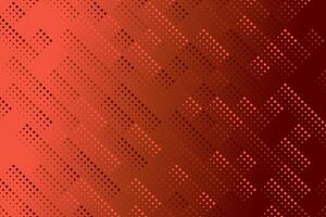 Abstract dot pattern background - red geometric graphic vector