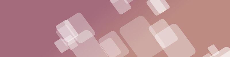 Wide abstract geometric color header background design vector