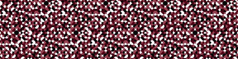 Horizontal abstract geometrical mosaic pattern background - repeating graphic design from geometric shapes vector
