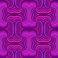 Purple abstract hypnotic seamless striped spiral pattern background design from curved rays vector