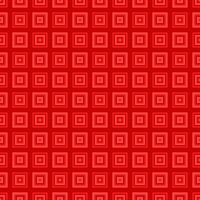 Geometrical repeating pattern - red square background illustration vector