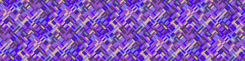 Horizontal seamless geometric pattern background - abstract colorful geometrical wide illustration vector