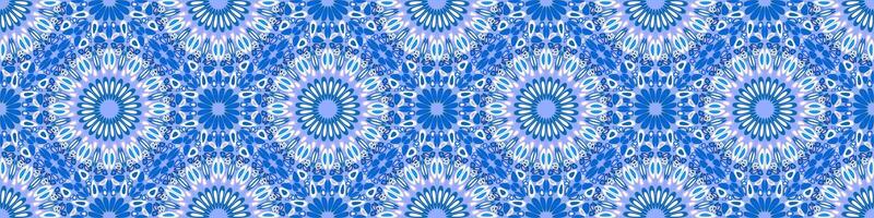Bohemian geometrical garden mandala ornament pattern background vector