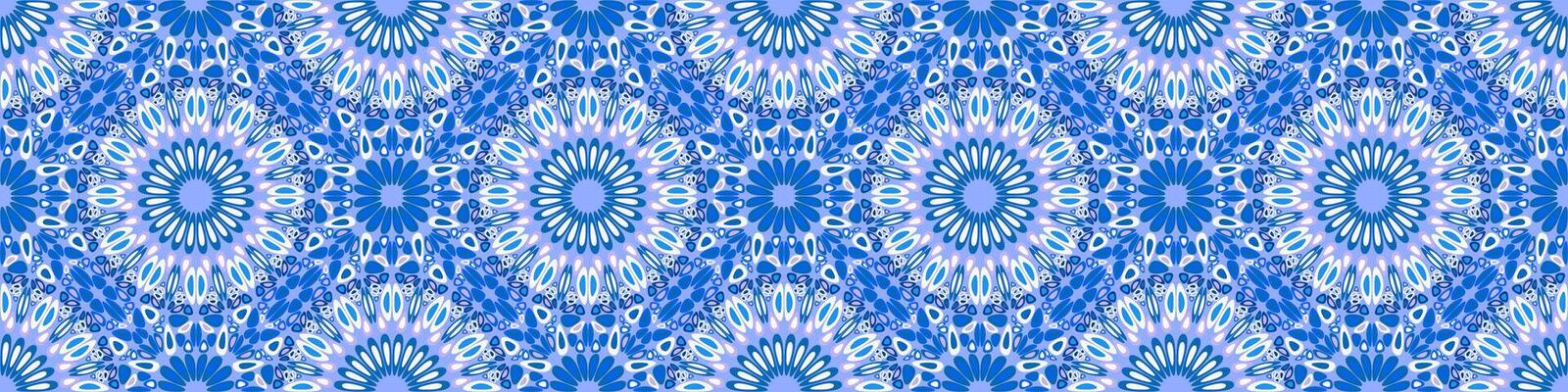 Bohemian geometrical garden mandala ornament pattern background