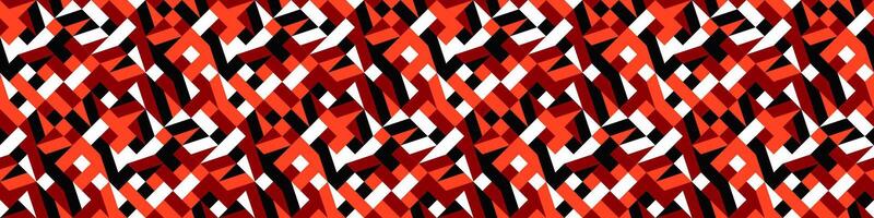 Abstract horizontal seamless diagonal geometric pattern background vector