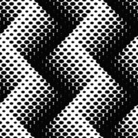 Black and white oval pattern background design vector