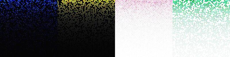 Diagonal square pattern collection vector