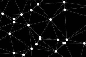 Global connection background for banner design. Abstract line background with connecting dots and lines. Network Connecting dot polygon Social network communication. vector