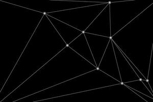 Global network connection background for banner design. Abstract line background with connecting dots and lines. Network Connecting dot polygon Social network communication. Internet technology. vector