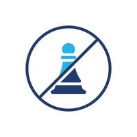 capture chess strategy colored icon design good for web or mobile app vector