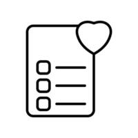 E Commerce Wish list Icons Flat Design for Online Store simple vector