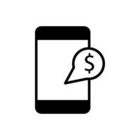 Mobile Payment Icons Digital Wallet, NFC, QR Code and Online Transaction Symbols vector