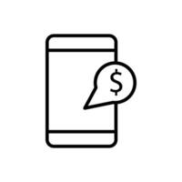 Mobile Payment Icons Digital Wallet, NFC, QR Code and Online Transaction vector