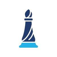 bishop chess colored icon design good for web or mobile app vector