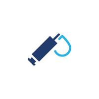 vaccination sign colored icon design good for web or mobile app vector