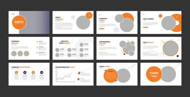 Presentation templates editable slides presentation. Business presentation template design. Use in Presentation, flyer, leaflet, corporate report, marketing, banner. vector