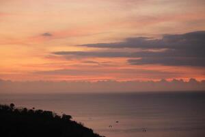 Java Coast in Orange Light photo