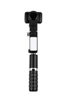 Advanced gimbal system with a reliable phone holder and comfortable grip for stabilization. photo