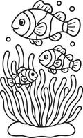Ocean Scene Joy vector