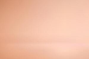 Soft peach gradient background with smooth studio lighting vector