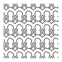 Interlocked Circle Chain Seamless Pattern Design vector
