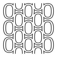 Seamless Repeating Pattern With Number Zero Typography vector