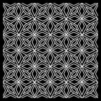 Overlapping Diamond Geometric Lattice Seamless Pattern vector