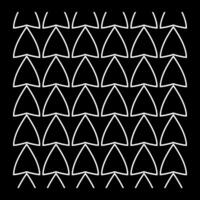 Repeating Triangle Grid Line Seamless Pattern Design vector