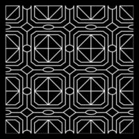 Geometric Square and Diamond Abstract Seamless Background vector