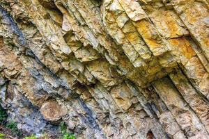Detail from the Geological Outcrop with Cretaceous Rocks photo