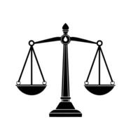 A black and white image of a scale with scales vector