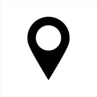 pin map Location design template icon illustration. vector
