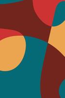 abstract background with retro color, vintage vector