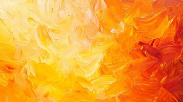 A warm abstract geometric pattern featuring vibrant shades of orange and yellow that evokes a modern, energetic atmosphere photo