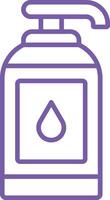 Lotion Line Icon vector