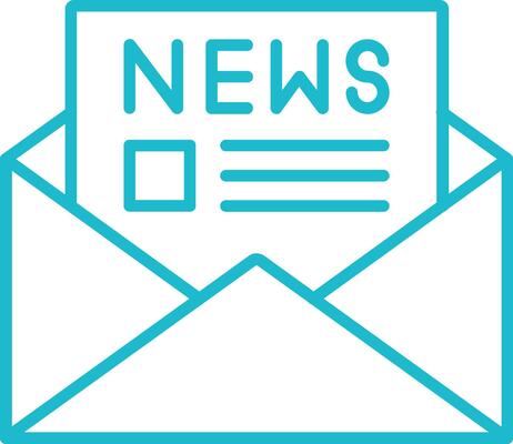Newsletter Line Icon
